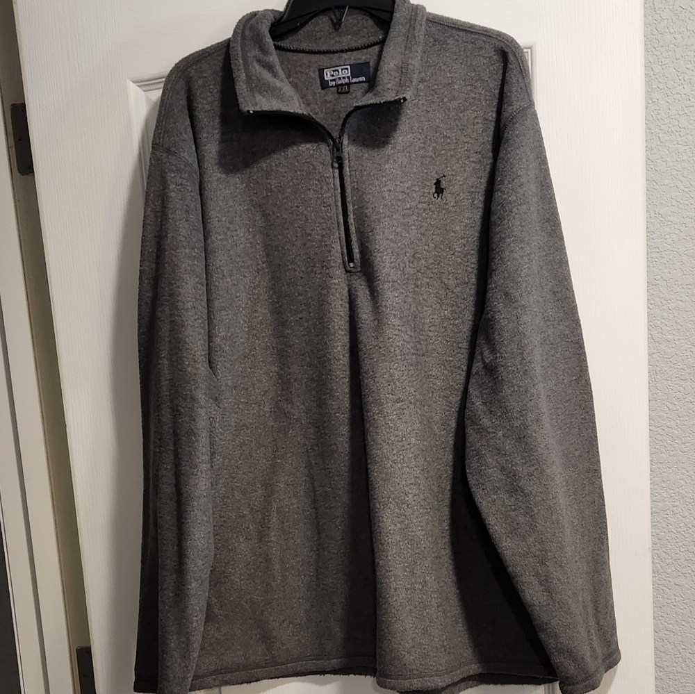 Polo Ralph Lauren 1/4 zip fleece sweater size 2xl